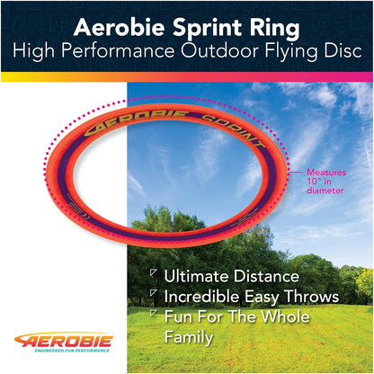 Sprint Ring High Speed Outdoor Flying Ring Disc for Ages 5+
