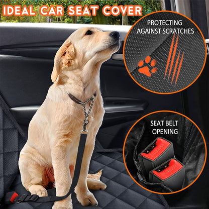 Dog Car Seat Cover, Back Seat Cover for Dogs Pet Car Seat Protector