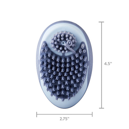 Palm Dog Bath Brush with Shampoo Dispenser